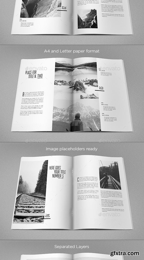 GraphicRiver - Cool Minimal Photography Magazine 19579094