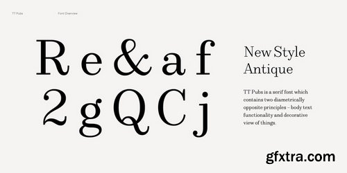 TT Pubs Font Family $210