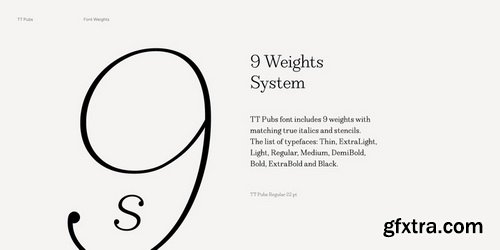 TT Pubs Font Family $210