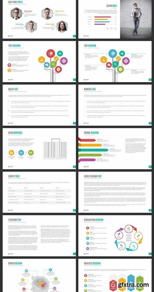 GraphicRiver - Botein Powerpoint Template 8585458