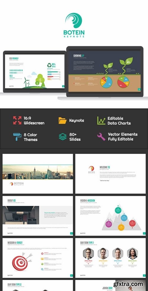 GraphicRiver - Botein Keynote Template 8748361