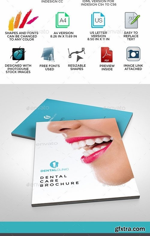 GraphicRiver - Dental Clinic Services or Care Brochure 9529058