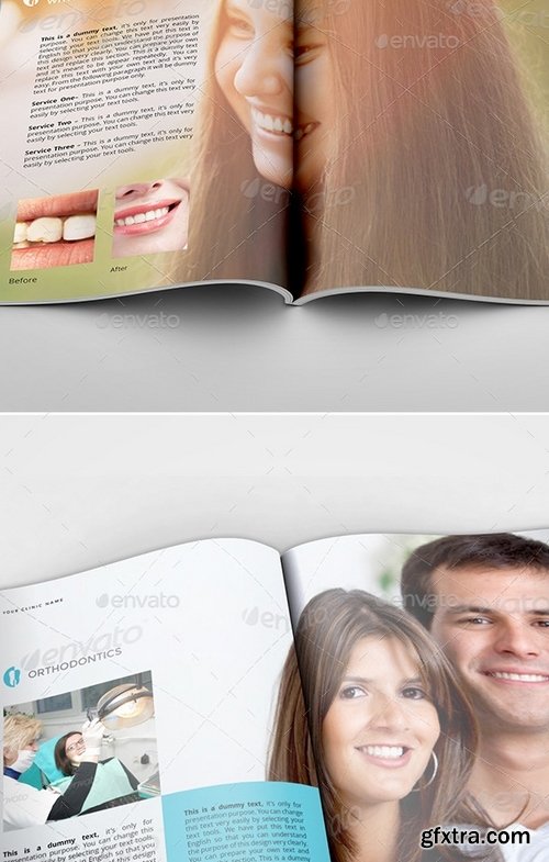 GraphicRiver - Dental Clinic Services or Care Brochure 9529058