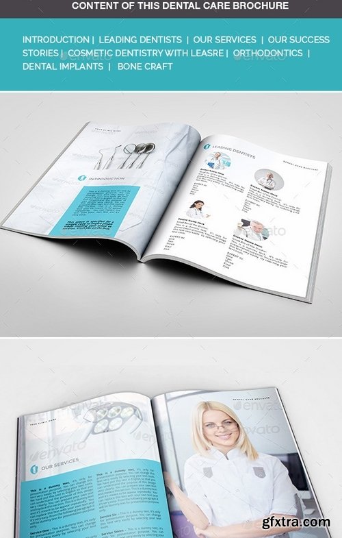 GraphicRiver - Dental Clinic Services or Care Brochure 9529058