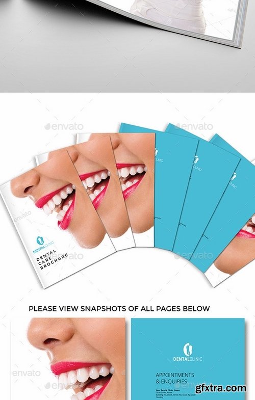 GraphicRiver - Dental Clinic Services or Care Brochure 9529058