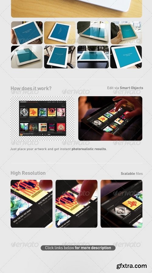 GraphicRiver - Pad Tablet App UI Mock-Up Bundle 5107074