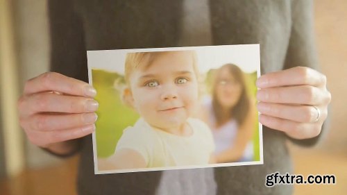 Videohive Hands Holding Pictures 13748637