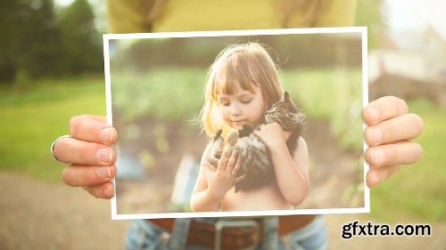 Videohive Hands Holding Pictures 13748637