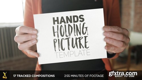 Videohive Hands Holding Pictures 13748637