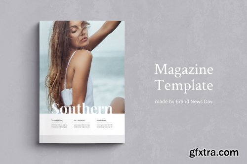 CreativeMarket Southern Magazine 1291608