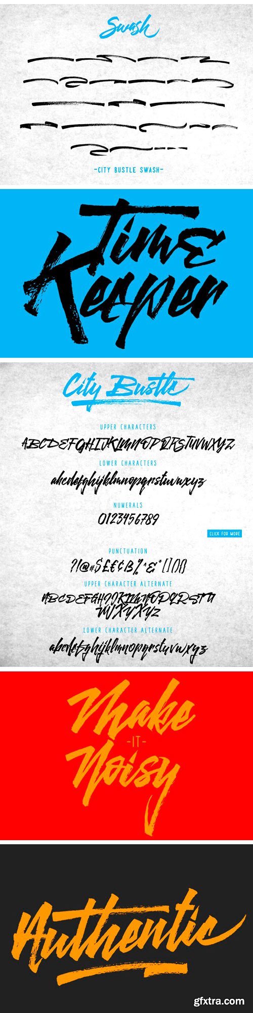 CM 1294638 - City Bustle Brush Font