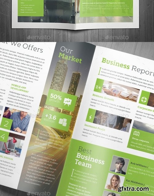 GraphicRiver - Enrico Business Bifold 13363206