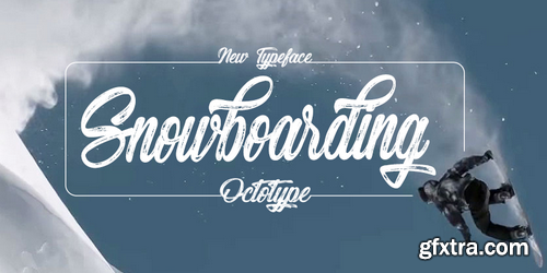 Snowboarding Font