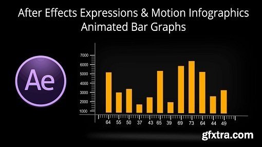 free simple bar graph animation preset after effects download