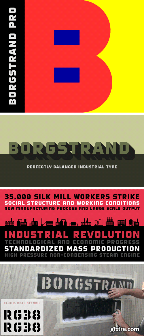 Borgstrand Pro Font Family