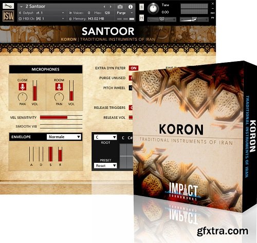 Impact Soundworks KORON Traditional Instruments of Iran WAV KONTAKT-PiRAT