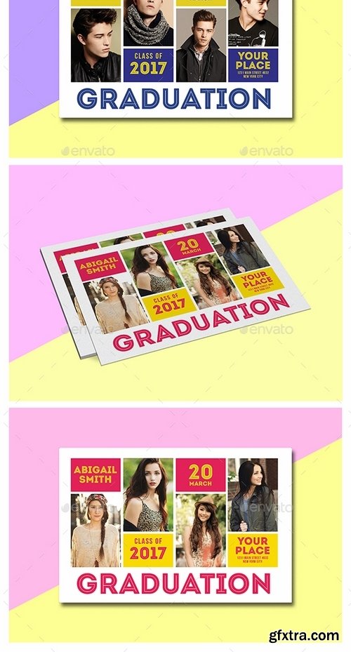 GraphicRiver - Graduation Invitation 15847977