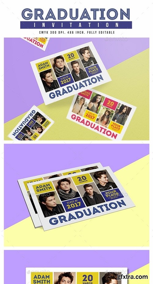 GraphicRiver - Graduation Invitation 15847977