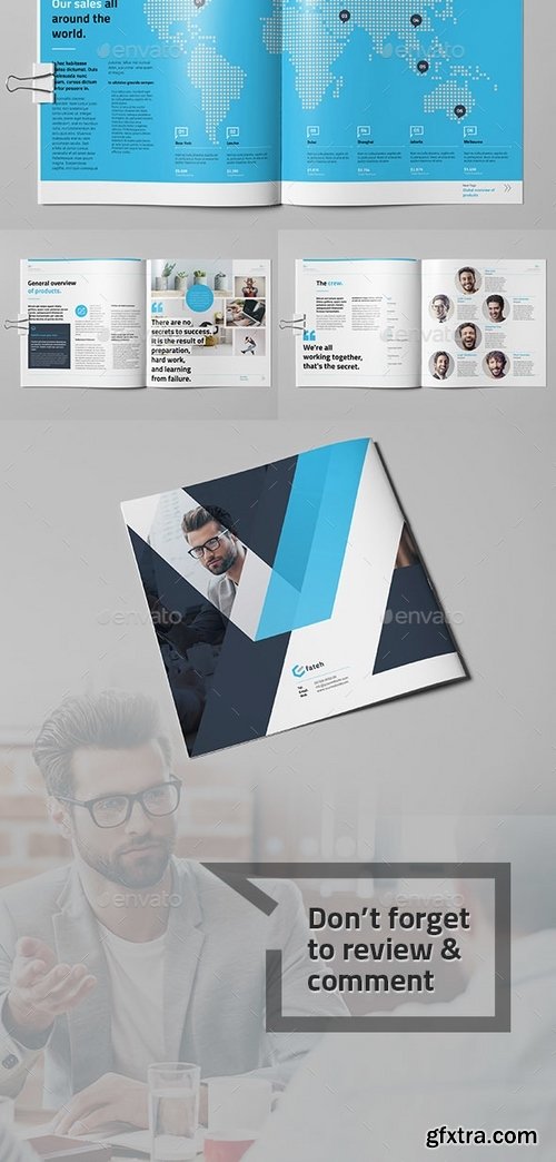 GraphicRiver - James Austin Brochure - Square 18627516