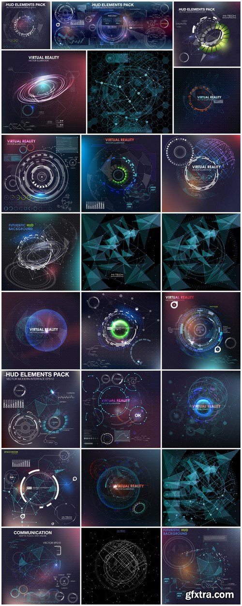 Abstract high technologies 24X EPS