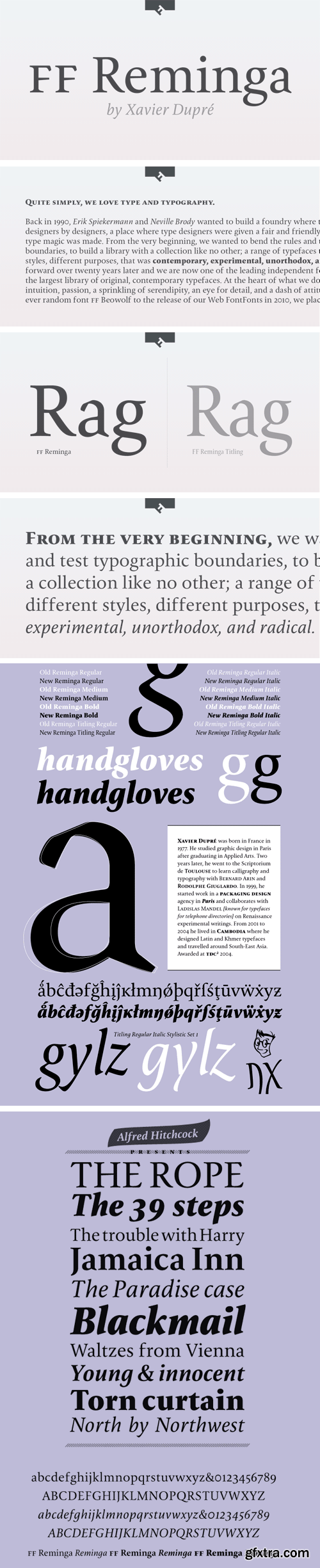 FF Reminga Font Family