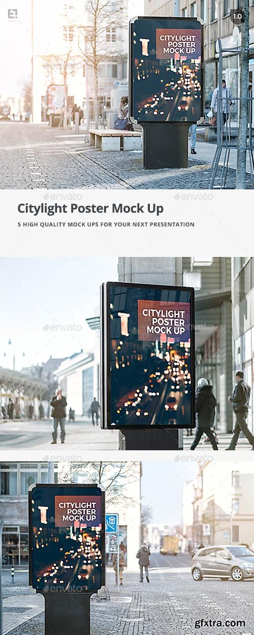 GraphicRiver - City Outdoor Mock-Up Pack - 19491904