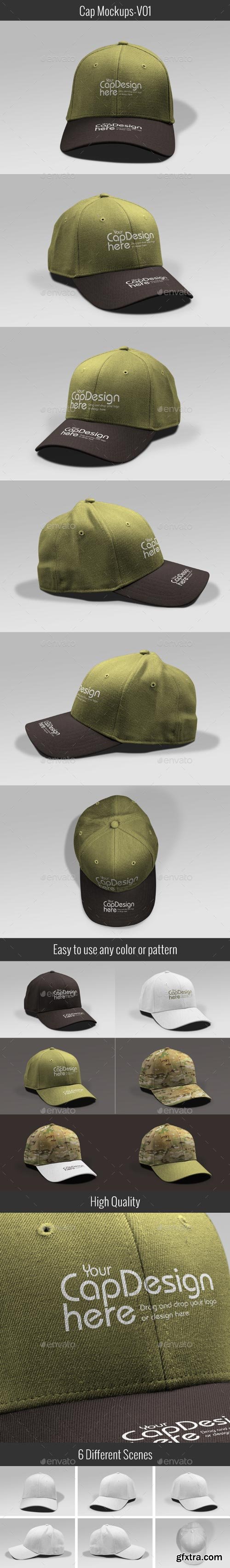 GraphicRiver - Cap Mock-up V01 - 19514511