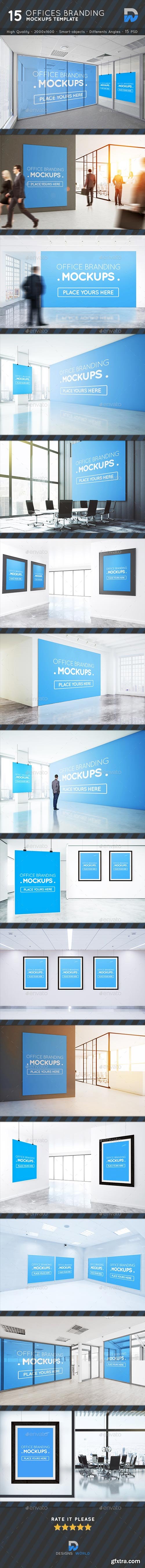 GraphicRiver - Offices Posters, Billboards Mockups Vol.2 - 19511689