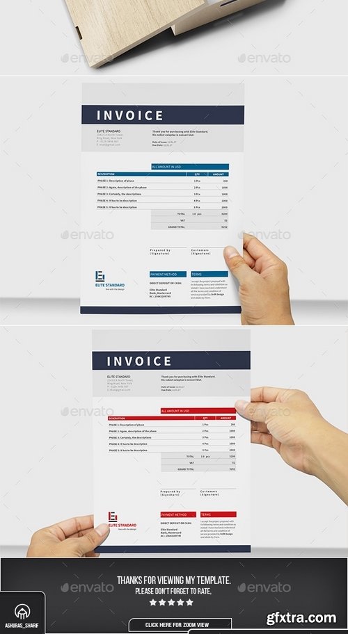 GraphicRiver - Invoice 15942133