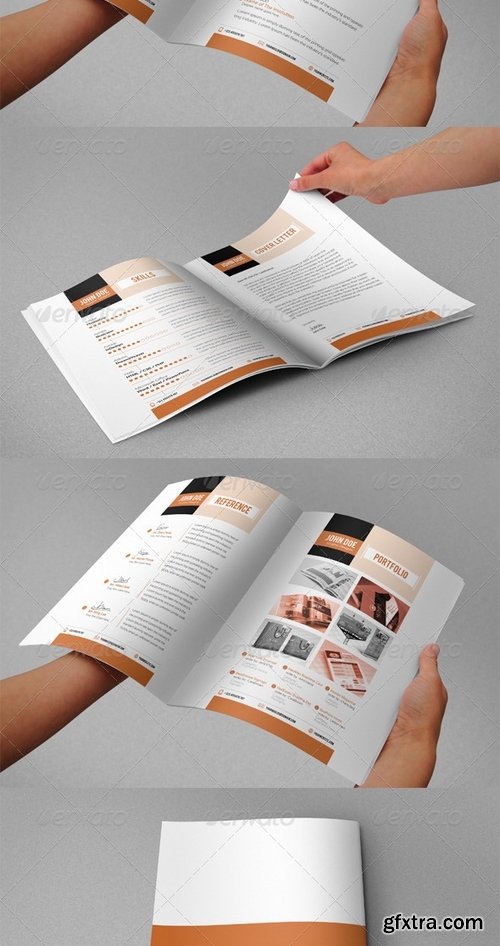 GraphicRiver - Resume Booklet (10 Pages) 5131822