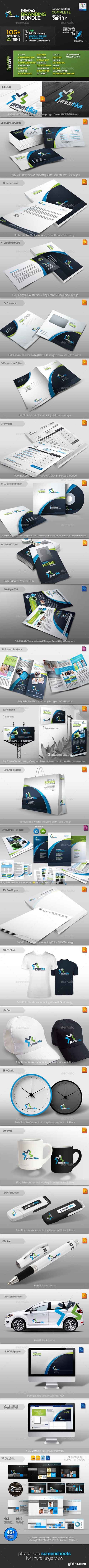 GR - Presentica: Business Identity Mega Branding Bundle 2994870