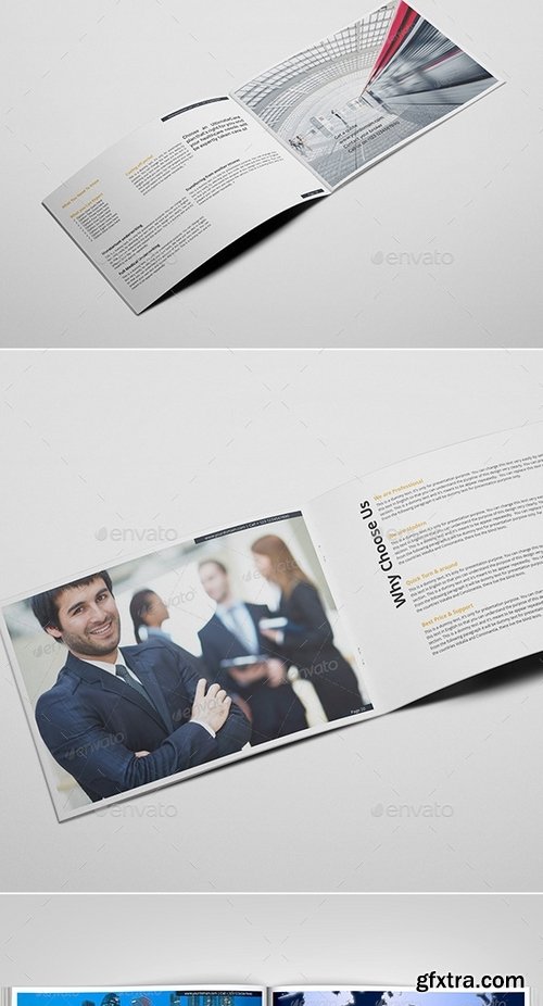 GraphicRiver - Landscape Brochure for Insurance Companies 9699533