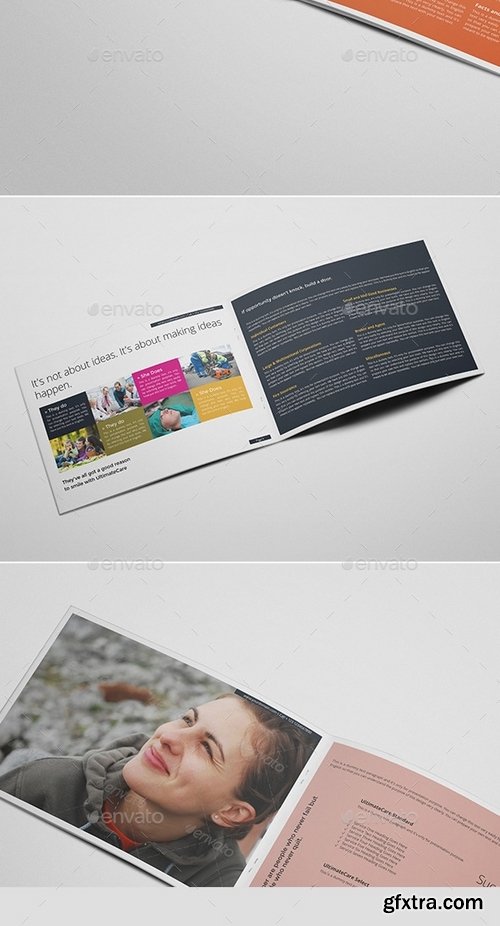 GraphicRiver - Landscape Brochure for Insurance Companies 9699533