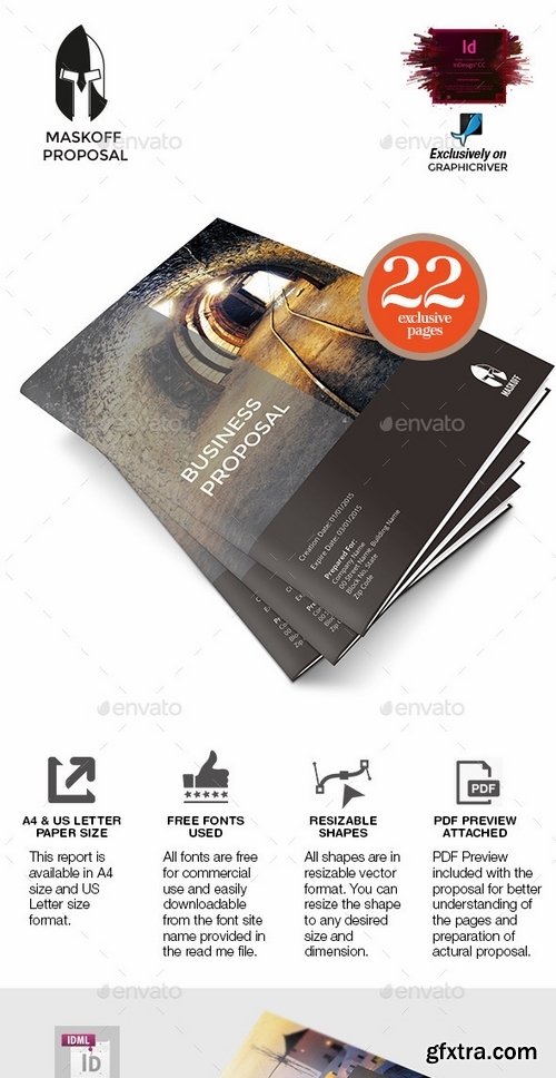 GraphicRiver - Maskoff Multipurpose Business Proposal 9520678