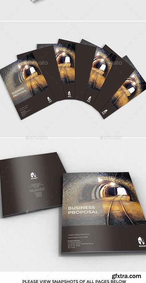 GraphicRiver - Maskoff Multipurpose Business Proposal 9520678