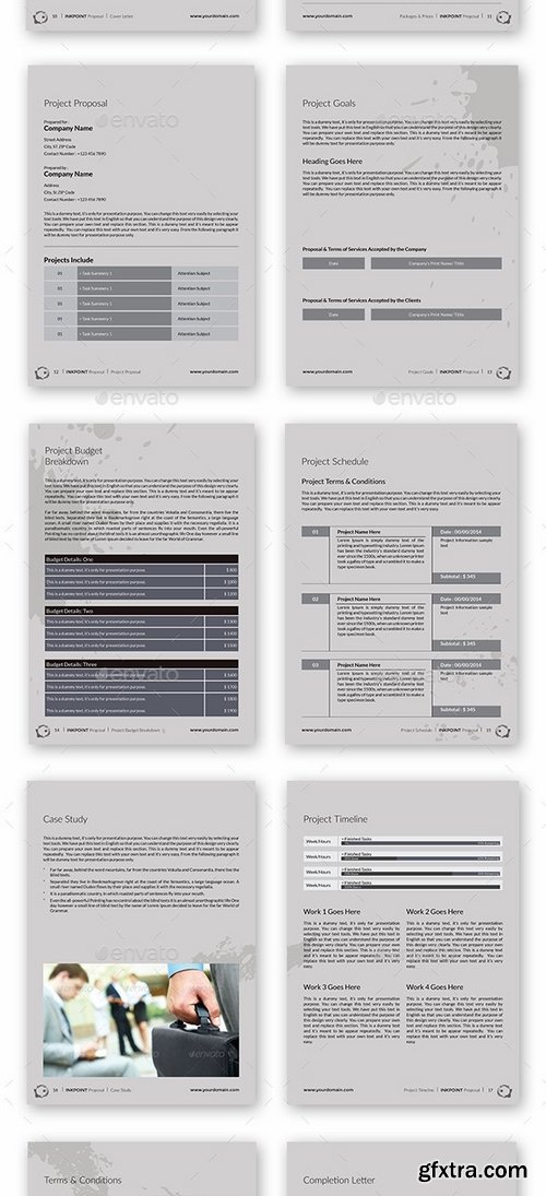 GraphicRiver - InkPoint Business Proposal Template 9581030