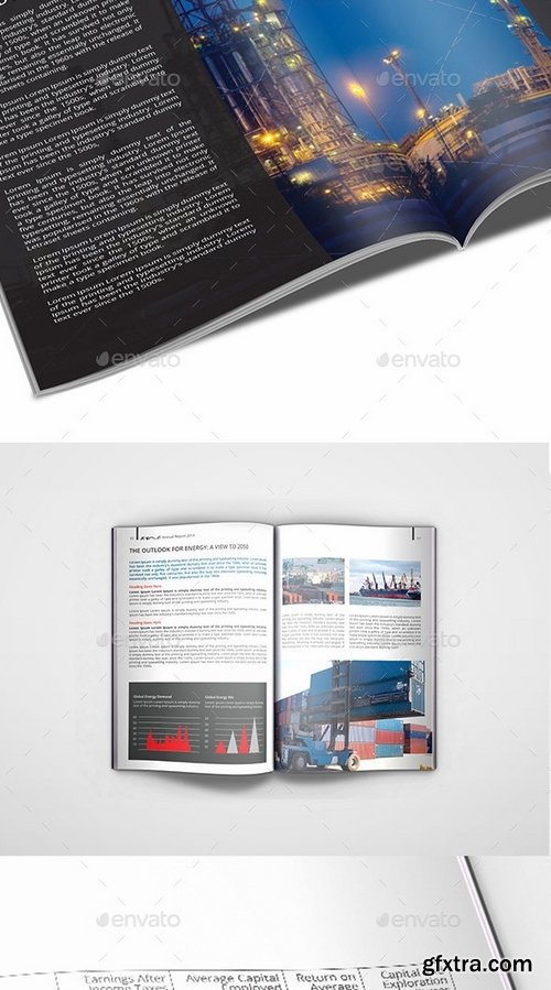 GraphicRiver - Wave Annual Report 9216053