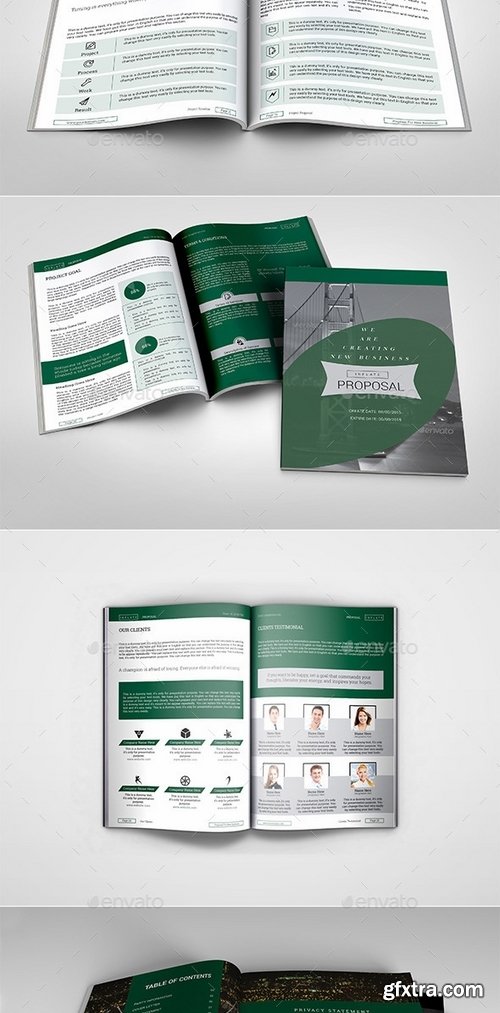 GraphicRiver - Green Proposal 11407261