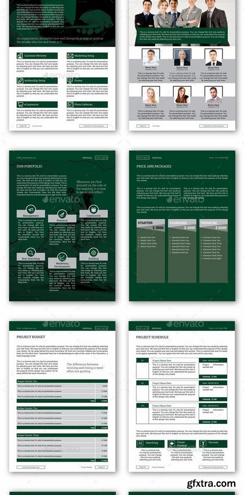 GraphicRiver - Green Proposal 11407261