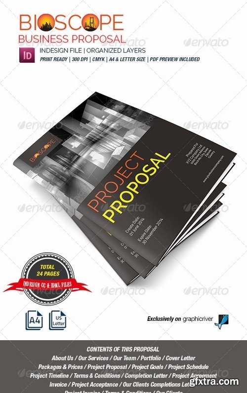 GraphicRiver - Bioscope Business Proposal 8685576