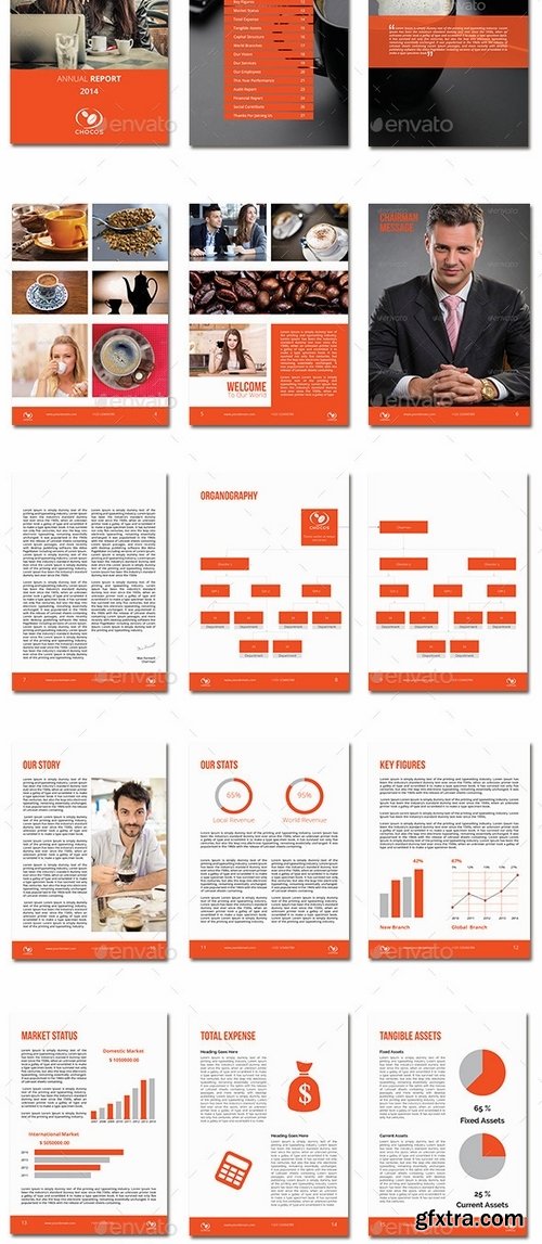 GraphicRiver - Chocos Annual Report 9183351