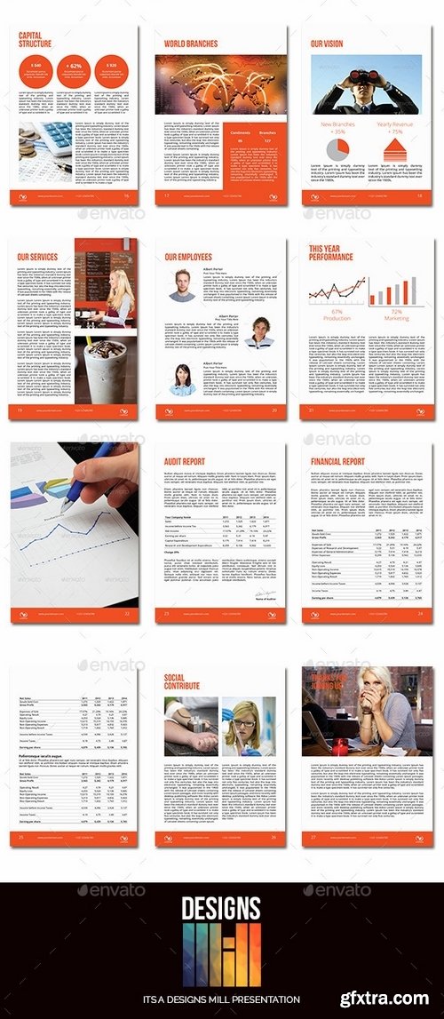 GraphicRiver - Chocos Annual Report 9183351