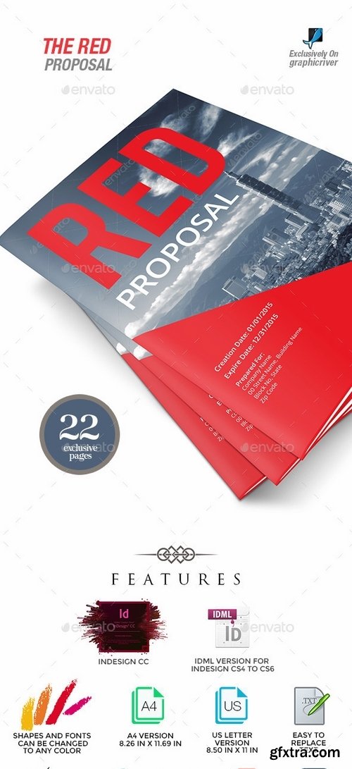 GraphicRiver - The Red Multipurpose Proposal Template 9552871