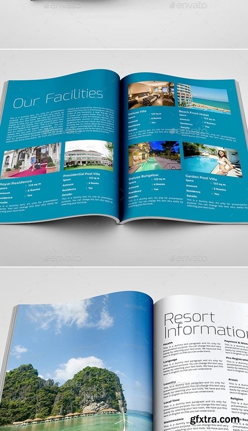 GraphicRiver - Hotels and Resorts General Information Brochure 9785156