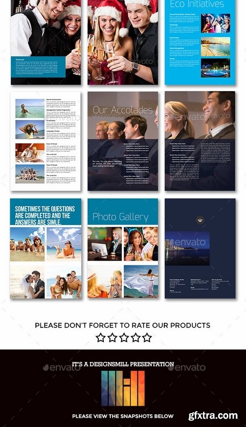 GraphicRiver - Hotels and Resorts General Information Brochure 9785156