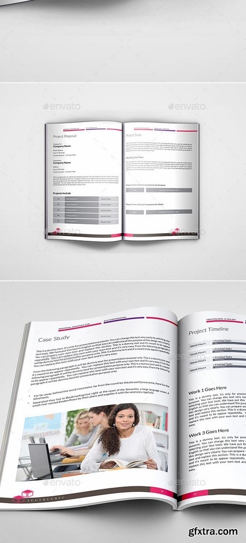 GraphicRiver - Sugercube InDesign Proposal Template for Business 9807983