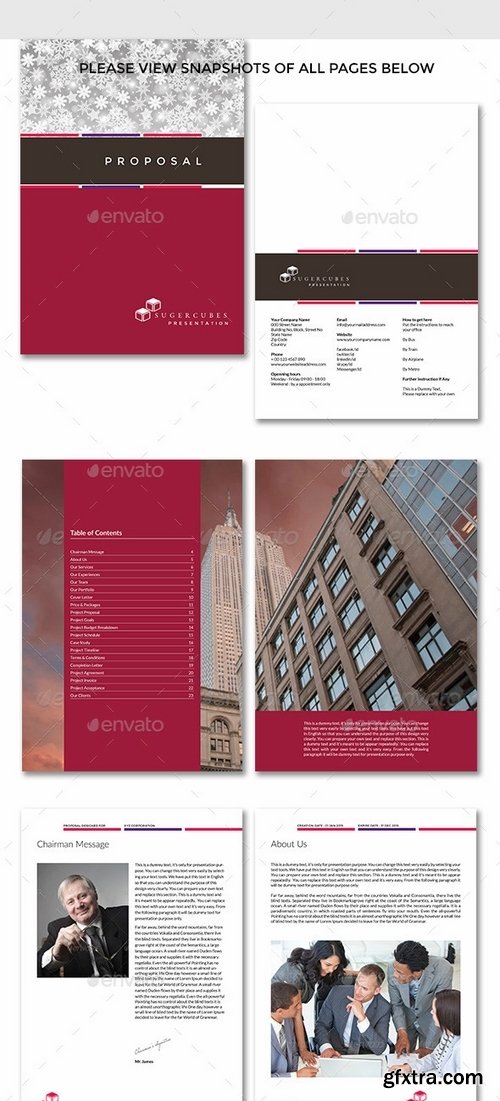 GraphicRiver - Sugercube InDesign Proposal Template for Business 9807983