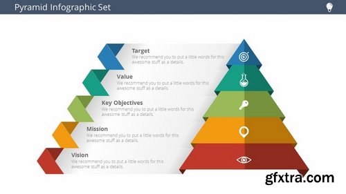 Pyramid Infographic Set Vol 1