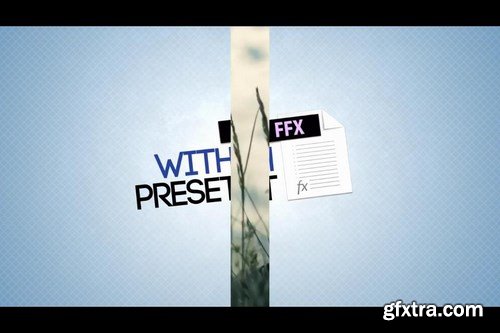 Light Leaks Preset After Effects Templates