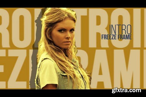 Intro Freeze Frame After Effects Templates